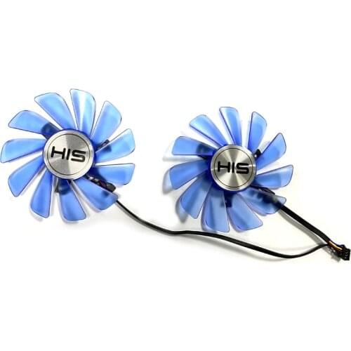 Бясплатная дастаўка Кулер вентылятар FDC10U12S9-C 85MM 4pin PC вентылятар для HIS HIS RX 570 RX470 Графічная карта астуджэння