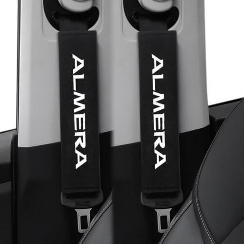 Car styling Protect Shoulders Pads Case For Nissan ALMERA Teana Skyline Juke Car Accessories Car Seat Belt Cove