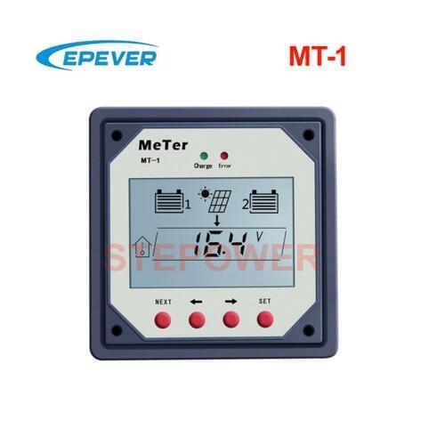 MT-1 MT1 remote meter for EPSOLAR PWM Solar charge controller EPIPDB-COM 10A 20A duo dual two battery charger regulators