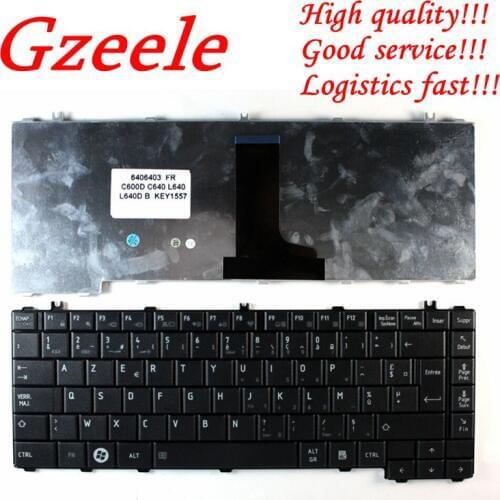 GZEELE French Keyboard FOR toshiba Satellite L600 L600D L630 C640 L745D L700 L730 L645 C600 L640 C600D L640D FR AZERTY Layout