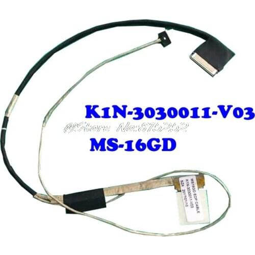 LCD LVDS Screen EDP Cables For MSI GP60 2QE MS-16GD MS16GD GS60 K1N-3030011-V03 MS-16GH MS16GH K1N-3030012-V03 New