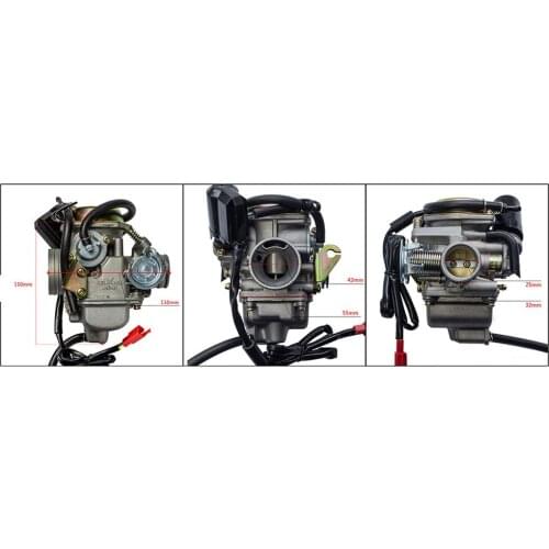 Gy6 Carburetor For Scooter Atv 125-150Cc Pd24J 24Mm Motorcycle Accessories