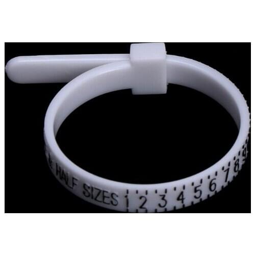 Ring Sizer Scale Gauge Finger Stick Mandrel Measurement Jewelry Tools Check Size