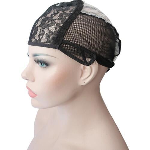 Lace Wig Caps For Making Wigs And Hair Weaving Stretch Lace Weaving Glueless Wig Cap With Adjust Back