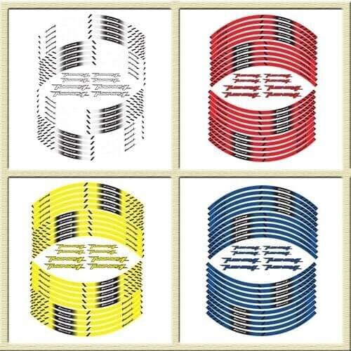 New Motorcycle Tire Reflective stickers inner wheel stripes decoration decals for APRILIA TUONOV4 tuonov4