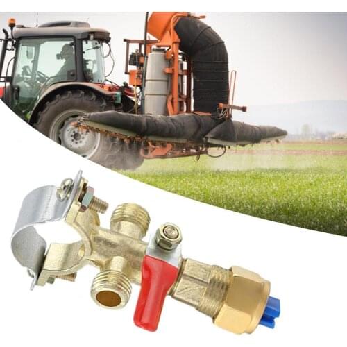 Sprayer Nozzle Agricultural High Pressure Alloy Fan Shaped Tubes Binder Tractors Spray Head for Agriculture Gardening jardin
