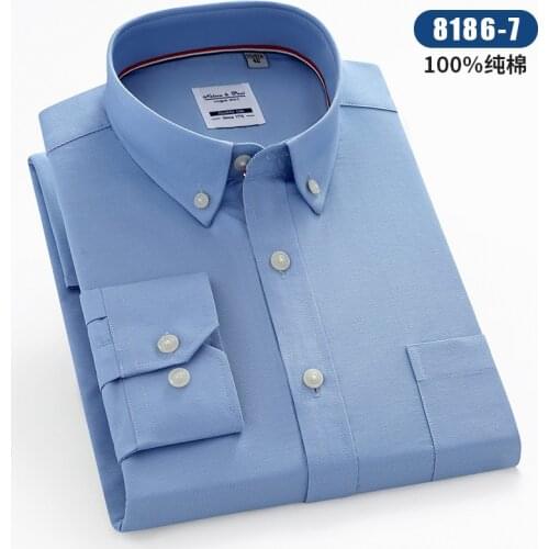 Pure Cotton Slim Fit Shirt Men Longsleeve Shirt for Men Striped Plaid Shirt Japanese Fashion Regular Fit Design Elegant Fashion