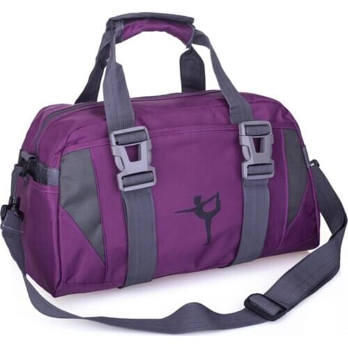 Ballet Yoga Mat Bag Fitness Gym Bags Sports Nylon Training Shoulder Sac Sport For Women Dance Bag Traveling Duffel Gymtas