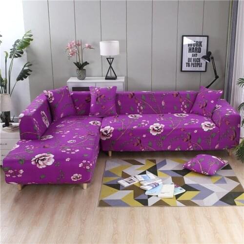 New L Shape Corner Couch For Sofa Cover Elastic Couch Cover For Sofa High Quality Sofa For Living Room 1/2/3/4-Seater 2021 F8582