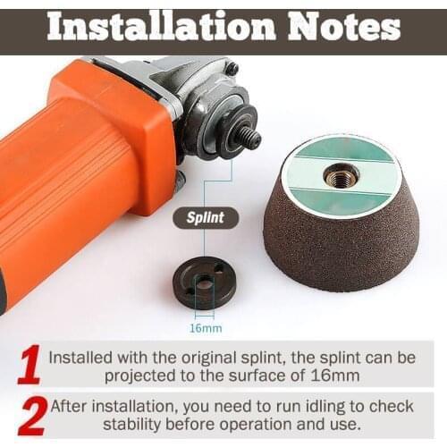 Angle Grinder Wheel Stone polishing wheel thickened solid angle grinder grinding head granite processing stone carving tools sil