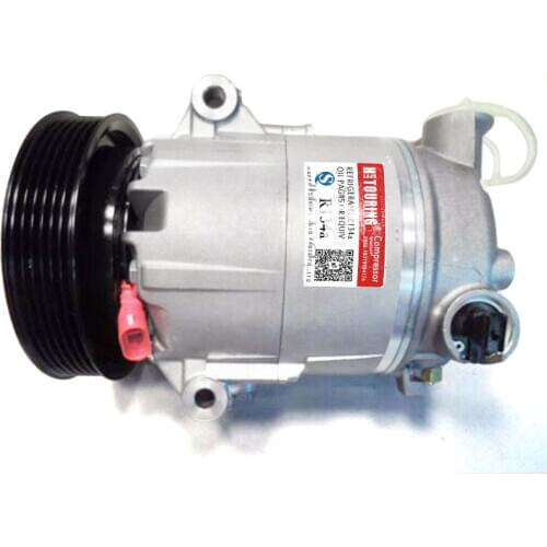 For Car Maserati Quattroporte Auto AC A/C Air Compressor CVC For FERRARI F360 458 061881945 012921455 180041 6581290 128mm 6pk