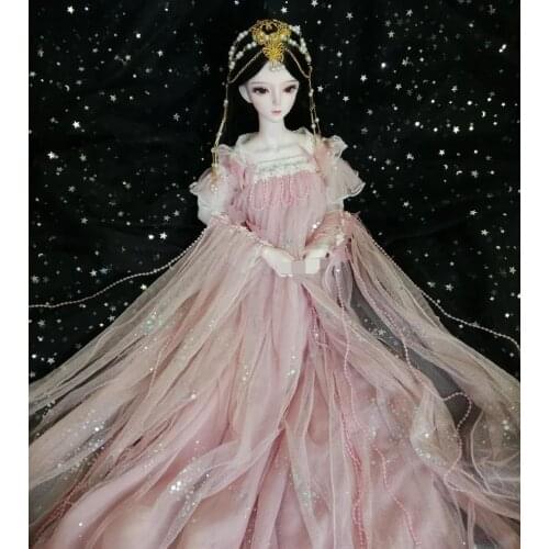 1/3 Female BJD Dolls by hand customized make up 56cm Plastic joint movable doll