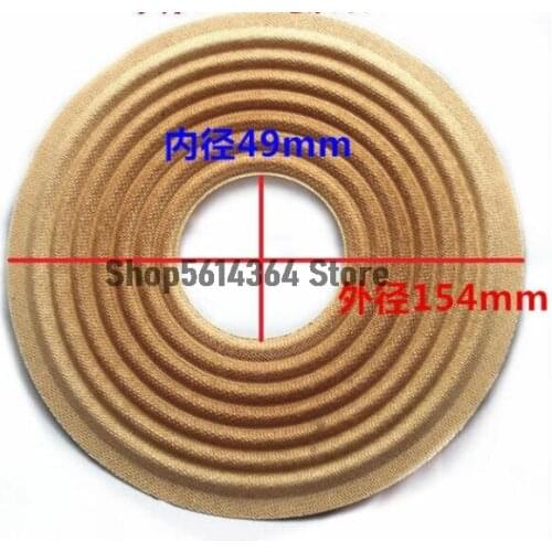 2pcs 6" x 2" Speaker Repair Spider Subwoofer Bass Loudspeaker Replace Spider