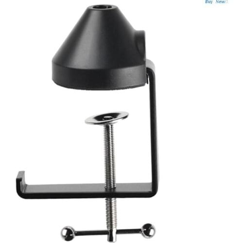 20CE Universal C Shape Table Mount Clamp Heavy-Duty Cantilever Bracket Clamp for Microphone Suspension Boom Scissor Arm Stand