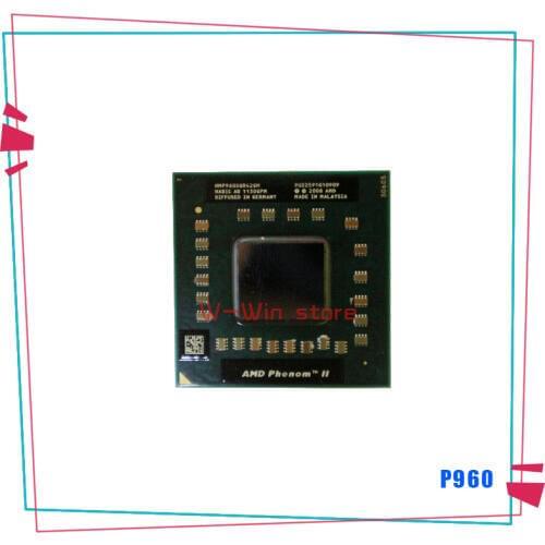 AMD Phenom II Quad-Core Mobile P960 1.8 GHz Quad-Core Quad-Thread CPU Processor HMP960SGR42GM Socket S1