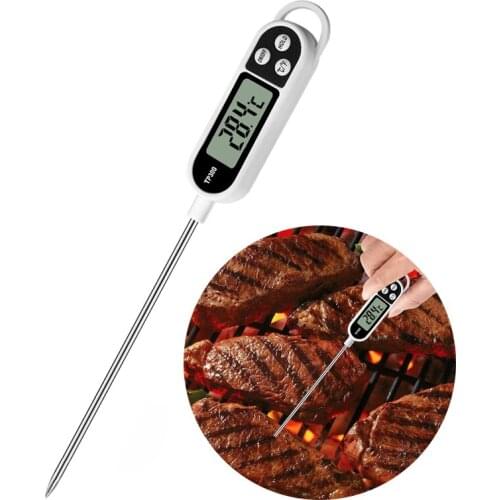 Food Digital Meat Thermometer Kitchen Electronic Oil Thermometer Food Probe Oven BBQ Fry Liquid Household Cooking Kitchen Tools