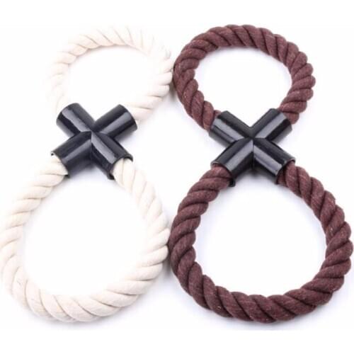 Good Quality Pet Rope Toys For Large Dogs Puppy Dog Toys Pet Cotton Rope Toys Dog Pet Like Play Braided Random Colors