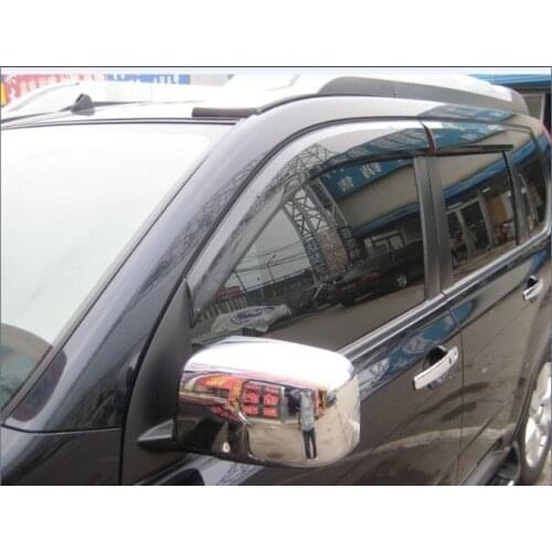 Chromed Side Door Rearview Mirror Cover Trims Car Accessories Fit For Nissan X-Trail 2007 2008 2009 2010 2011 2012 2013