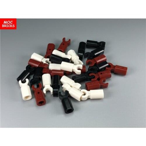 100pcs/lot MOC Bricks DIY Colorful Bar Holder with Clip fit with 11090 figure building Blocks Toys for children Dolls Gifts