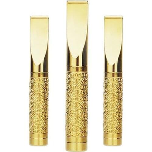 8mm&5mm Men/women Golden Full metal cigarette holder filter cycle cleaning Smoking mouthpiece