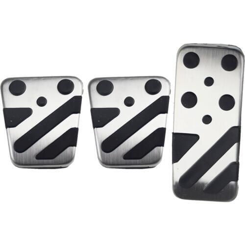 Car Clutch Brake Accelerator Pedal Foot Rest Pedals Covers For Mitsubishi ASX LANCER EX Outlander Car Styling Sticker Cover