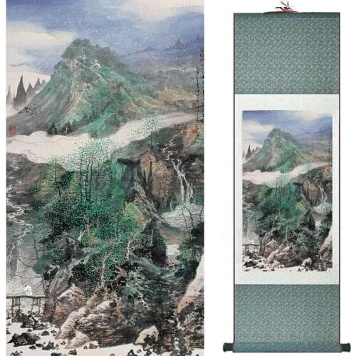 Landscape art painting Super quality traditional Chinese Art Painting Home Office Decoration 19121141