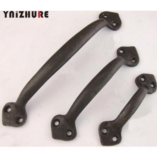 Pure Copper Handle Chinese Style Antique Furniture Door Handle Drawer Classical Hardware Accessories Solid Handle Pull Handles