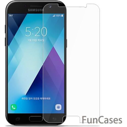 Tempered Glass For Samsung Galaxy A8 2018 A530 A3 A5 A7 2017 J1 J3 J5 J7 A3 A5 A7 2016 J120 J320 J510 A510 Screen Protector