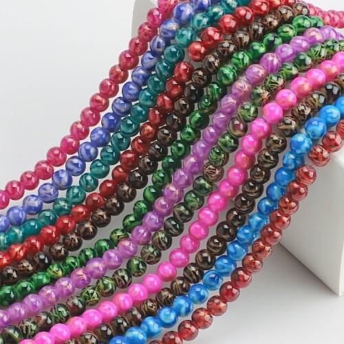 100Pcs 8mm Natural Stone Beads Yellow Tiger Eye Stone Glass Round Loose Beads For Jewelry Making Needlework Bracelet Diy Strand