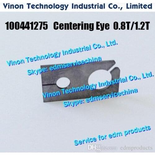 2pcs/bag) C004 Centering Eye 0.8Tx19x10mm/ 1.2Tx19x10mm 441.275, 100441275, 100.441.275 for ROBOFIL 310,510,1000,2000CUT20,CUT3