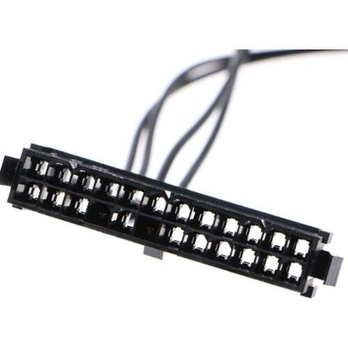 24Pin 20+4P 3-Way multiple PSU A TX Power Supply Adapter Cable For Mining miner Q1JF