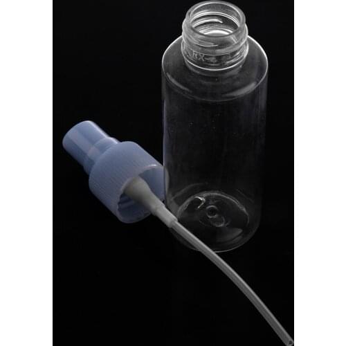 4 Pcs 50ml Fine Mist Spray Bottle Makeup Transparent Containers