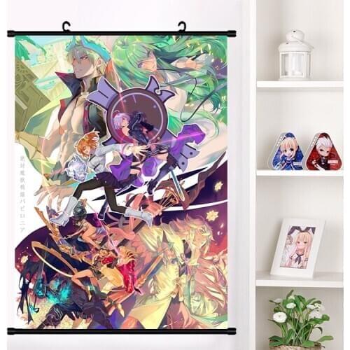 Anime Fate/Grand Order Zettai Majuu Sensen Babylonia Fujimaru Ritsuka Wall Scroll Mural Wall Hanging Poster Collect Home Decor