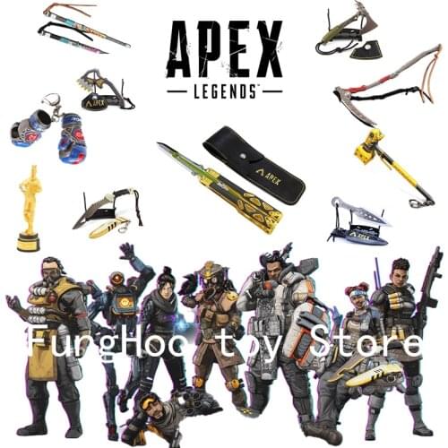 Apex Game Fluorescent Weapon Model Peripheral Evil Spirit Heirloom Kunai Training Props Unblade 21cm Children Holiday Gift