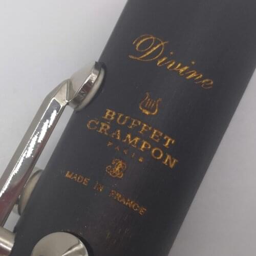 Professional Bb Clarinet Bakelite DIVINE Ebony Wood Clarinets Nickel Silver Key Musical Instruments Case Mouthpiece Reeds