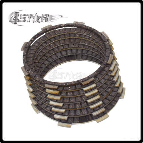 Clutch Plate Disc Set Friction For CB250F 1996 1997 1998 1999 2000 2001 2002-2007 Hornet CBF250 04 05 06 VT250C VTR250 1988 89
