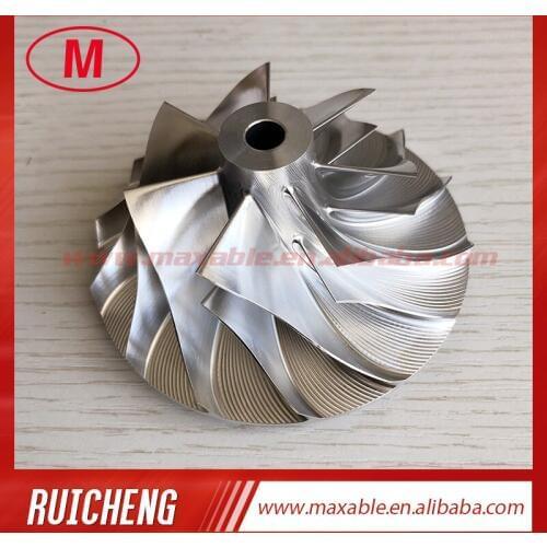HX35 7+7 blades 53.88/81.30mm turbo Billet/milling/aluminum 2618compressor wheel for 3539699/3539698/3539700/3590032