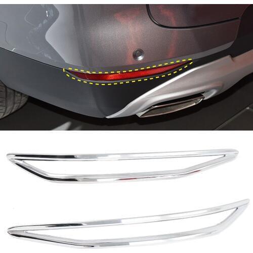 For Chevrolet Blazer 2019 2020 Accessories ABS Chrome Rear Tail Fog Light Lamp Cover Trim Car Styling