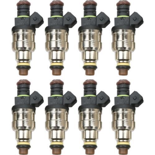 MOSTPLUS Set of 8 New Arrive 1000CC EV1 Style Fuel Injectors for Mustang GT Cobra LX Lightning V8 5.0 96LB