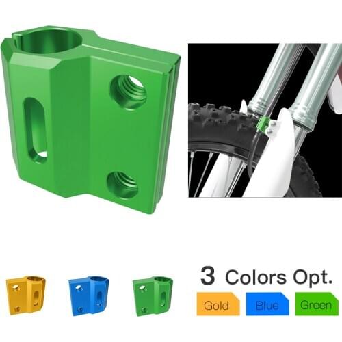 NICECNC Front Brake Line Clamp For Kawasaki KX 65 80 85 100 125 250 250F 250 450F 450 450X 250X KLX 150BF Hose Cable Holder