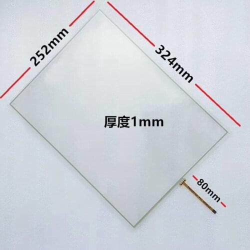 New 15-inch 4-wire resistive touch screen is suitable for K600POS computer LCD industrial control equipment external screen 324