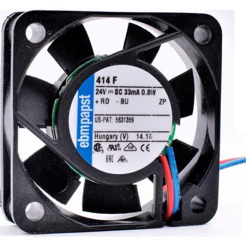 Brand new original 414 F 4cm 4010 40mm fan 40x40x10mm DC24V 0.8W Inverter small cooling fan