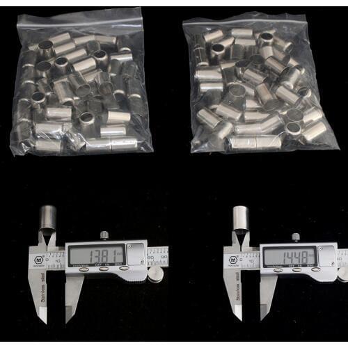 NuoNuoWell Agricultural high-pressure Hose Stainless Steel Sleeve Pipe Exhaust Connector 13.8MM 14.5MM Pipe Joiner