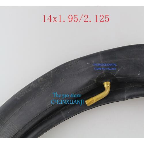 Size 14x1.95/2.125 14x1.95 14x2.125 inner tire tyre for Electric Scooter Unicycle Accessory