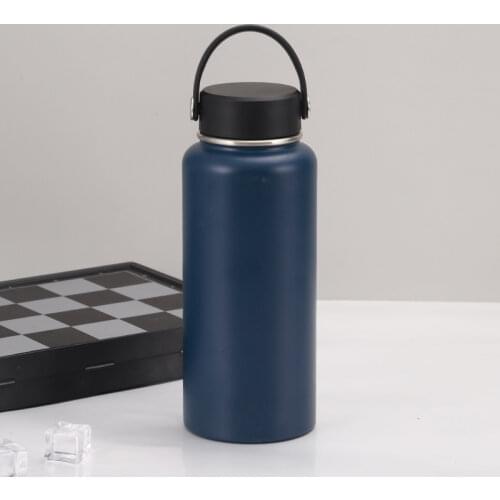 Vacuum Tumbler Water Bottle 18/32/40oz Stainless Steel Water Bottle Insulated Wide Mouth Travel Drinking Mug Cup With Lids