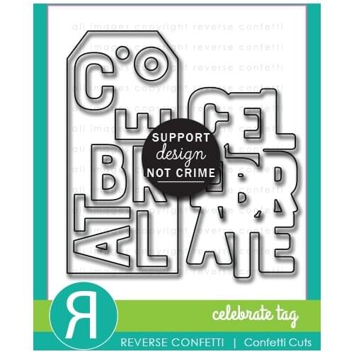 2021 AliliArts Metal Cutting Dies celebrate tag diy Scrapbooking Photo Album Decorative Embossing PaperCard Crafts Die
