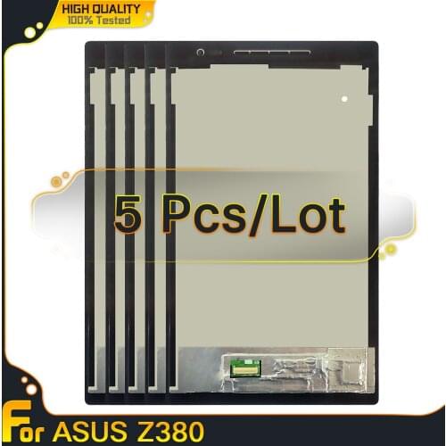 5 Pcs Pieces LCD 8" For Asus Zenpad 8.0 Z380 Z380KL Z380M P024 P00A LCD Display Touch Screen Digitizer Assembly For Asus Z380