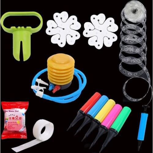 Balloon Accessories 5M Balloon Allotment Party Tape Wedding Birthday Background Decoration Accessories Arched Balloon Supplies
