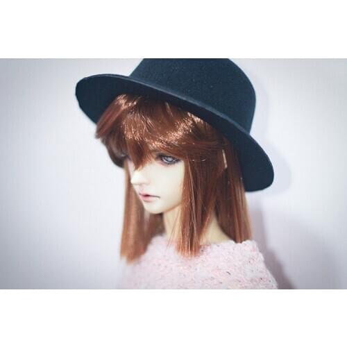 BJD doll wig suitable for 1-3 1-4 1-6 size multicolor daily ever-changing straight Liu wig doll accessories