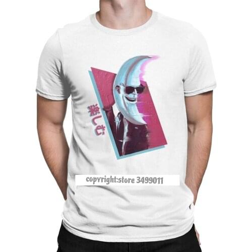 Enjoy Vaporwave Tshirts Men Printing Tops Graphic Printed Tee Shirts Crew Neck Cotton Tees Camisas Hombre